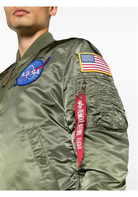 Sage green ma 1 vf nasa bomber men ALPHA INDUSTRIES divincenzoboutique